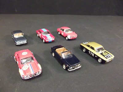 Lot 119 - Race car models