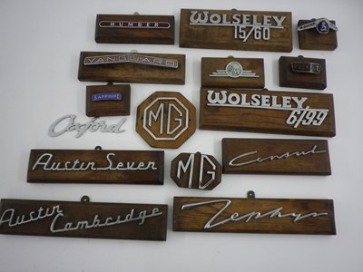 Lot 79 - Selection of vehicle related parts