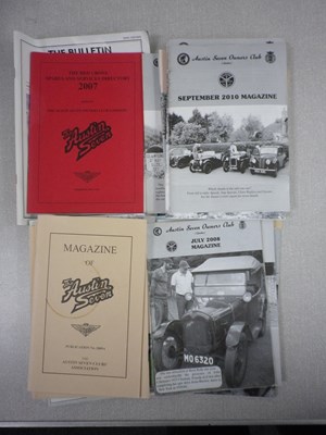 Lot 81 - Austin 7 related materials