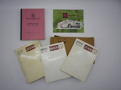 Lot 88 - MG - manuals/accessories