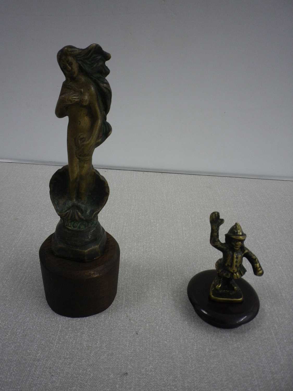 Lot 95 - 2 x Brass Mascots