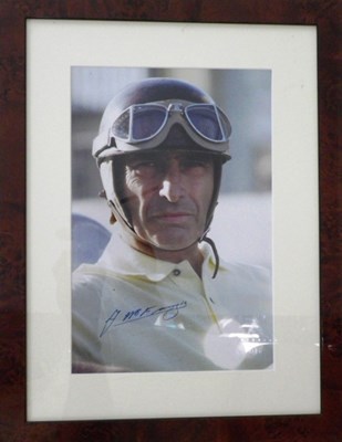 Lot 108 - Signed Fangio print