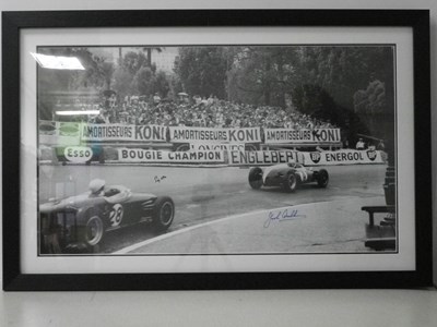 Lot 113 - Moss & Brabham signed print