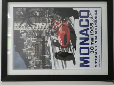 Lot 119 - 1965 Monaco GP Print