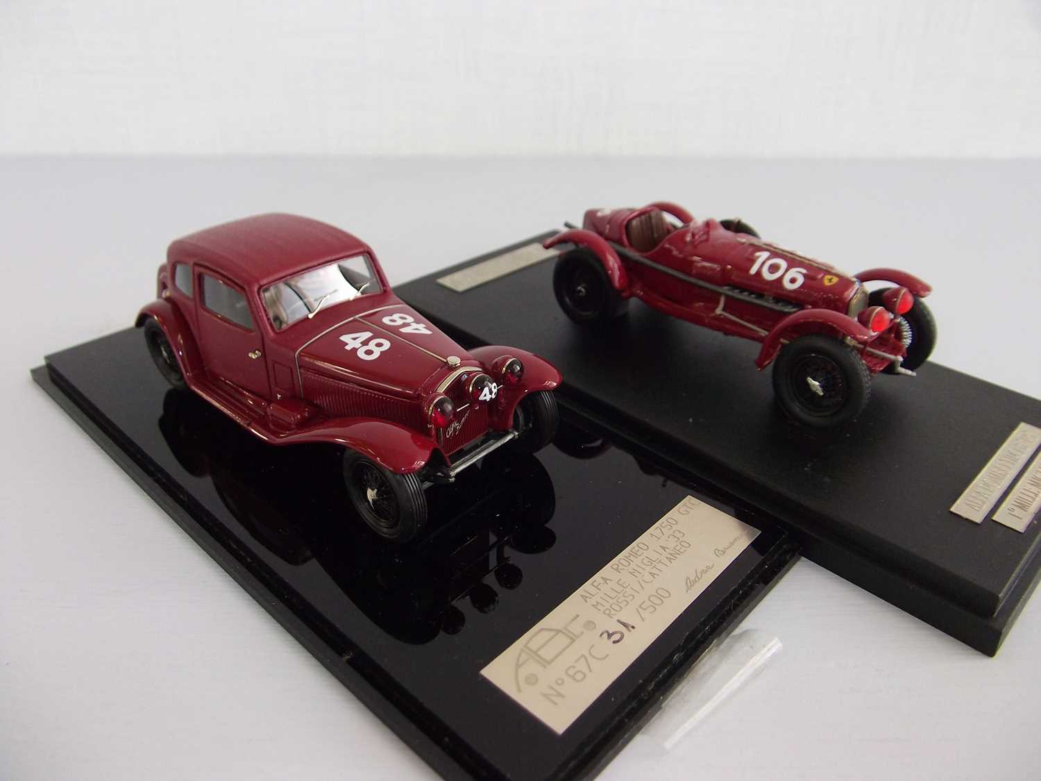 Click for high resolution Lot 125 - Alfa Romeo models