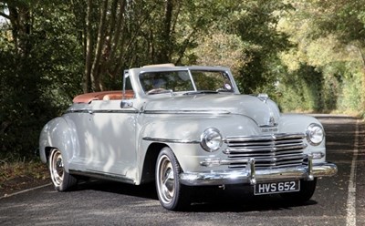 Lot 290 - 1948 Plymouth Special Deluxe Convertible