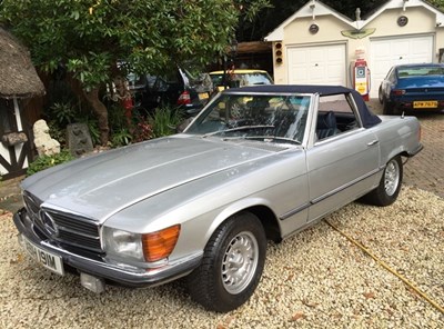 Lot 221 - 1973 Mercedes-Benz 450SL Roadster