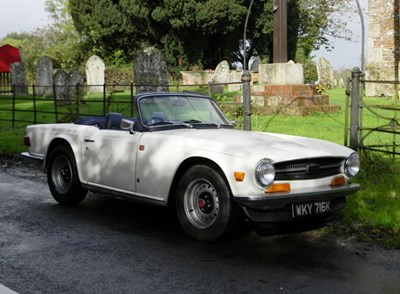 Lot 298 - 1972 Triumph TR6