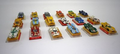 Lot 28 - 18 die-cast model competition cars