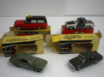 Lot 30 - Four die-cast model cars