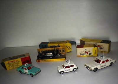 Lot 37 - Four model police vehicles