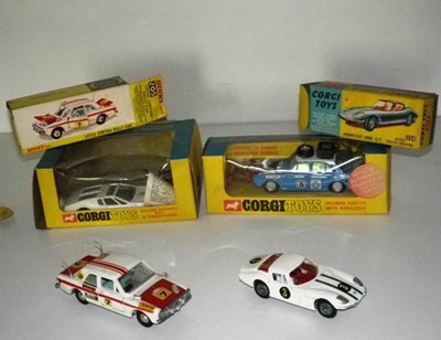 Lot 39 - Four competition model cars