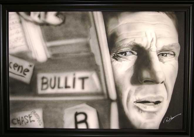 Click for high resolution Lot 61 - Paul Karslake oil and acrylic on canvas