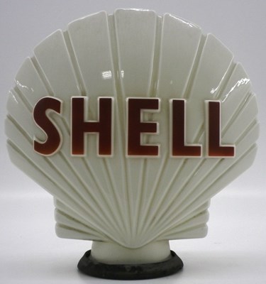 Lot 80 - A Shell petrol globe