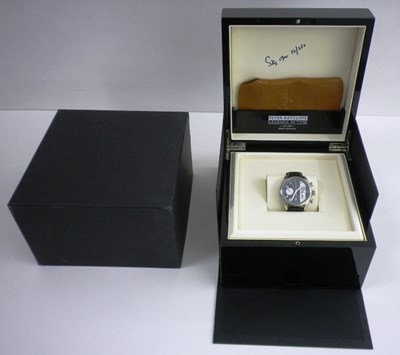 Lot 100A - 250SWB signed Stirling Moss chronograph