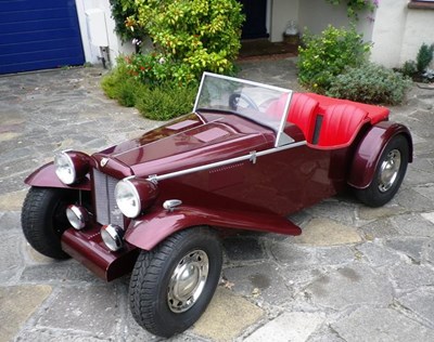 Lot 117 - A Burlington Dart child’s petrol driven car