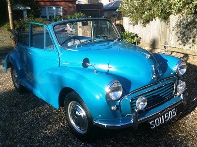 Lot 353 - 1957 Morris Minor 1000 Convetible