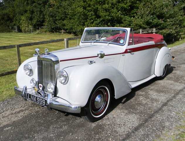 Click for high resolution Lot 252 - 1951 Alvis TA21 Three Position drophead by Tickford