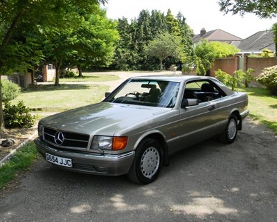 Lot 357 - 1989 Mercedes -Benz 500SEC