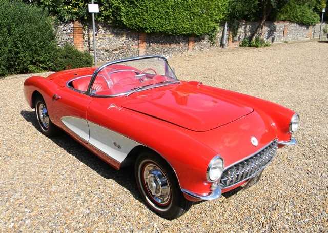 Click for high resolution Lot 292 - 1956 Chevrolet Corvette C1