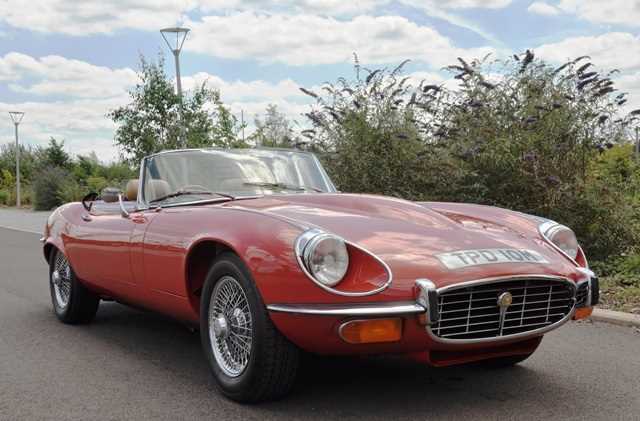 Click for high resolution Lot 284 - 1973 Jaguar E-Type Series III Roadster