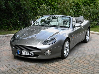 Lot 327 - 2000 Aston Martin  DB7 Vantage Volante