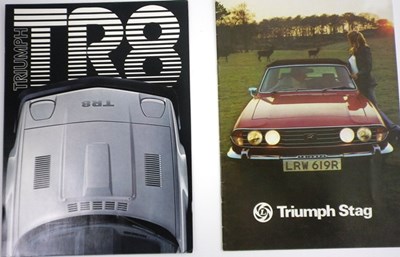 Lot 11 - Standard Triumph brochure