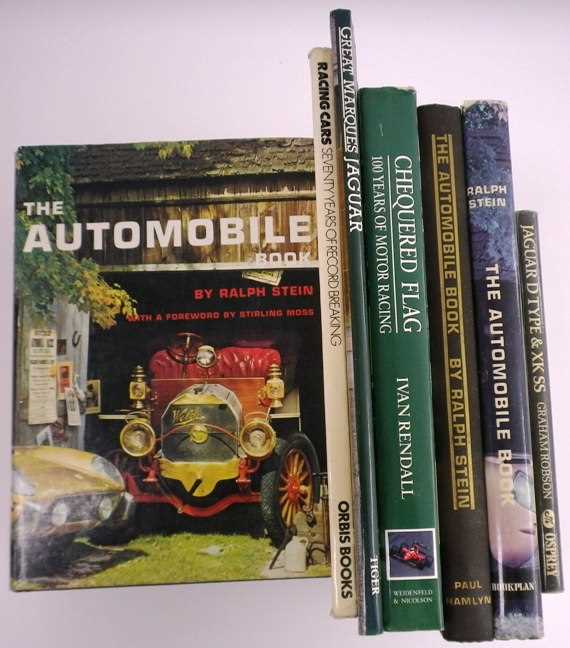 Click for high resolution Lot 14 - motoring books