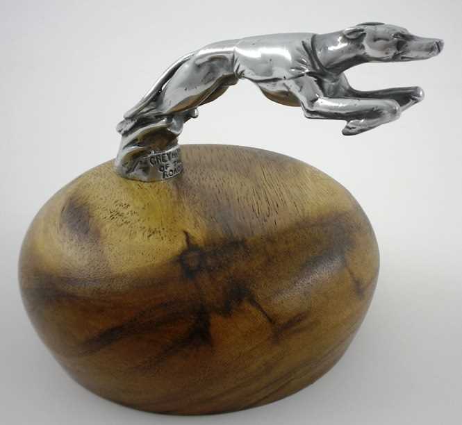 Click for high resolution Lot 28 - AC Greyhound motor mascot