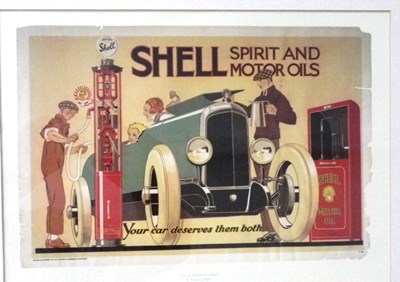 Lot 34 - Shell advertising prints