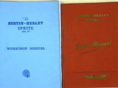 Lot 40 - Austin-Healey workshop manuals