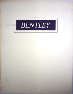 Lot 46 - Bentley motor vehicles