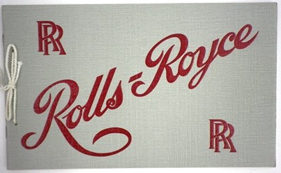 Lot 47 - Rolls-Royce brochures