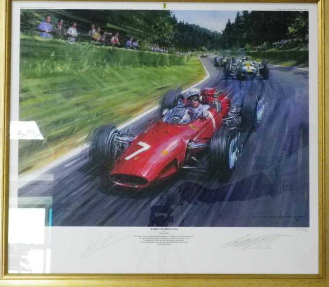 Click for high resolution Lot 81 - John Surtees print