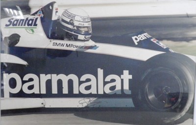 Lot 81a - Brabham/BMW publicity poster