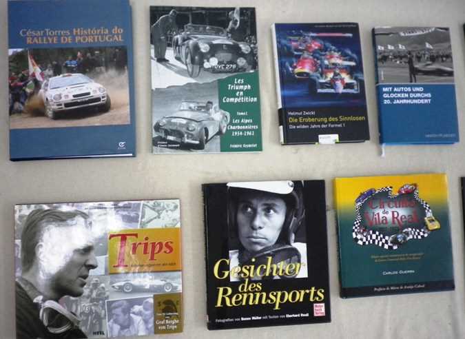 Click for high resolution Lot 89 - Stirling Moss books