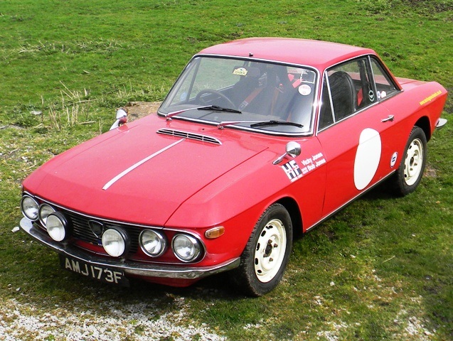 Affiche Lancia Fulvia Rallye – Poster WRC Groupe 4 Pour Décoration Murale