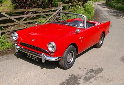 Lot 405 - 1963 Sunbeam Alpine Series III