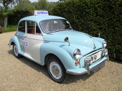 Lot 412 - 1968 Morris Minor 1000 Police Car