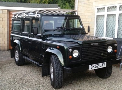 Lot 258 - 2002 Land Rover Defender 110 TDS County, Ex-Sandringham Estate