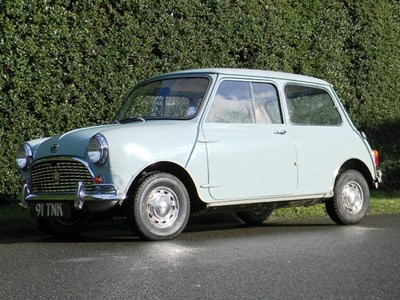 Lot 226 - 1963 Austin Mini De Luxe