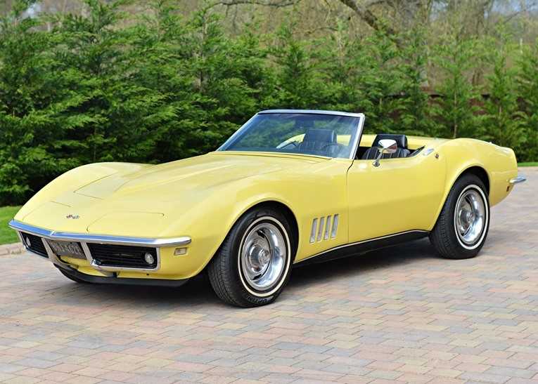 Click for high resolution Lot 179 - 1968 Chevrolet Corvette C3 Convertible