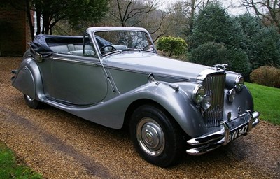 Lot 249 - 1950 Jaguar Mk. V Drophead Coupe