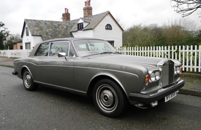 Lot 251 - 1977 Rolls-Royce  Corniche Fixedhead Coupé