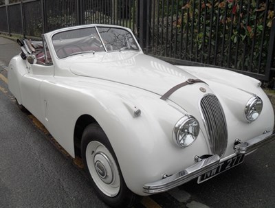 Lot 257 - 1954 Jaguar XK120 Drophead Coupé