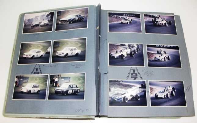 Lot 16 - Motor racing photo album