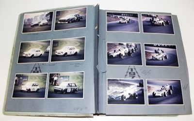 Lot 016 - Motor racing photo album