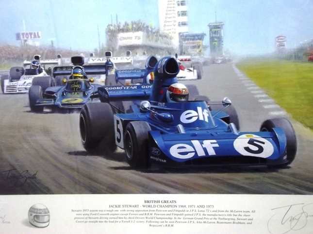 Tony Smith Racing Lot 18 - Tony Smith limited edition prints