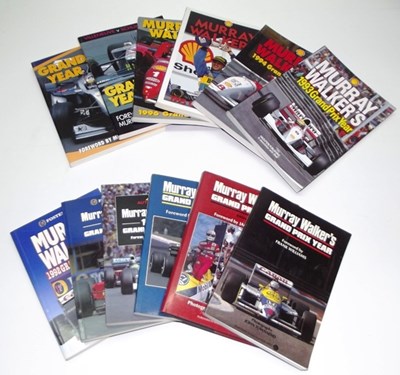 Lot 020 - Murray Walker Grand Prix Yearbooks