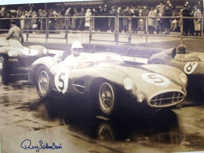 Lot 051 - DBR1 Aston Martin photo-print